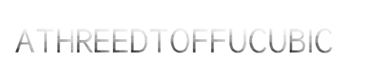 ATHREEDTOFFUCUBIC