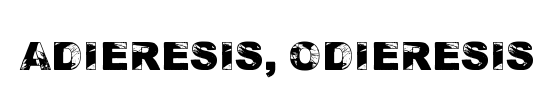 Adieresis, Odieresis & Aring 2