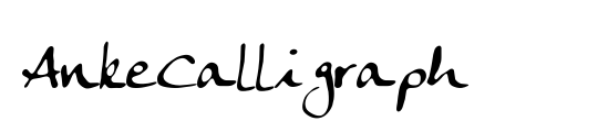 AnkeCalligraph