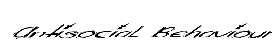 Antisocial Behaviour