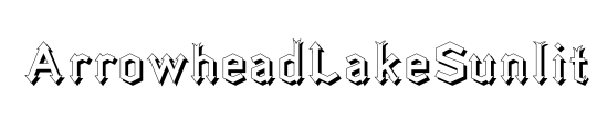 ArrowheadLakeSunlit