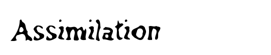 Assimilation