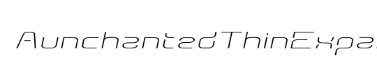 AunchantedThinExpandedOblique
