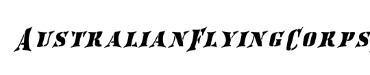 AustralianFlyingCorpsStencilSF