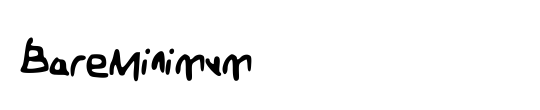 BareMinimum