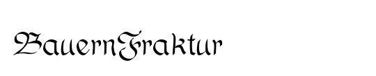 BauernFraktur