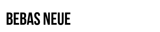 Bebas Neue