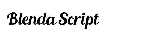 Blenda Script