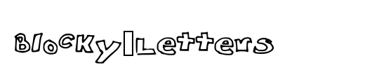 Blocky_Letters