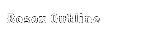 Bosox Outline