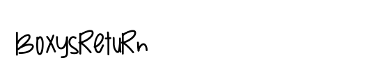BoxysReturn