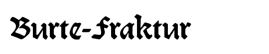 Burte-Fraktur