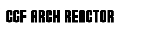 CGF Arch Reactor