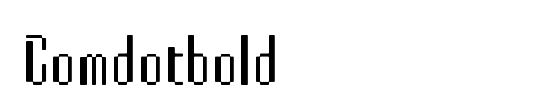 Comdotbold