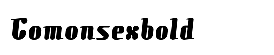 Comonsexbold
