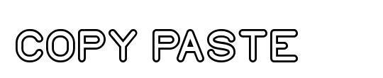 COPY PASTE