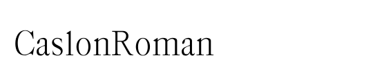 Caslon