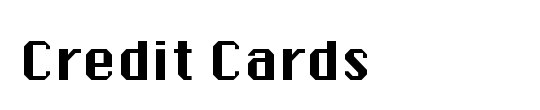 Credit Cards