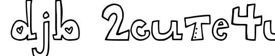DJB 2CUTE4U