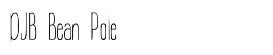 DJB Bean Pole