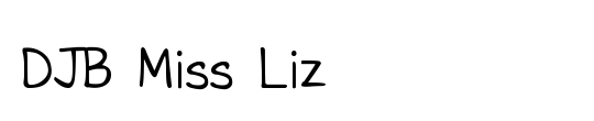DJB Miss Liz