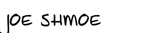 Joe Shmoe