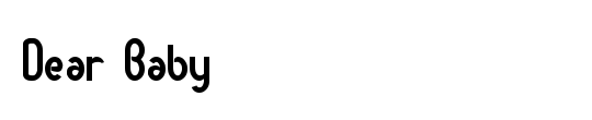 Dear Baby
