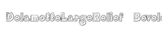 DelamotteLargeRelief Beveled