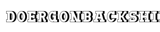 DoergonBackshift