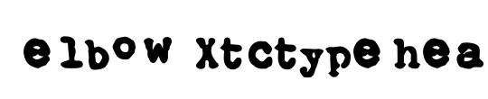 Elbow-xtctype