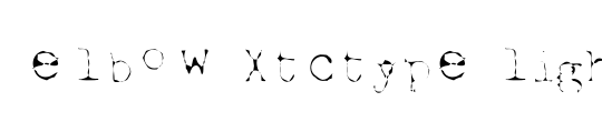 Elbow-xtctype