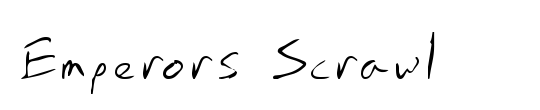 Emperors Scrawl