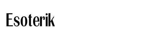 Esoterik