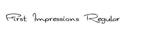 First Impressions