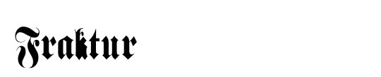 Fraktur