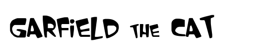 GARFIELD the CAT