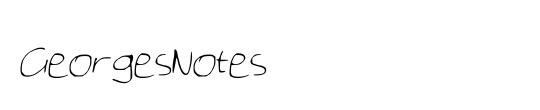GeorgesNotes