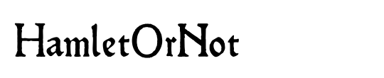 HamletOrNot
