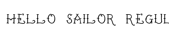 Hello Sailor