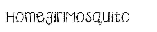 HomegirlMosquito
