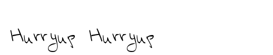 Hurryup