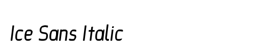 Ice Sans