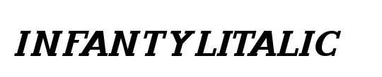 InfantylItalic