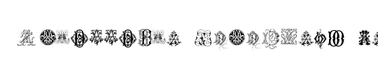 Intellecta Monograms Random Samples Eight