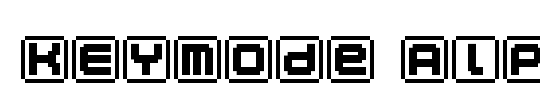KEYmode Alphabet