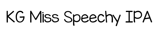 KG Miss Speechy IPA