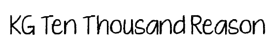 KG Ten Thousand Reasons