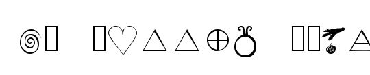 KR Wiccan Symbols