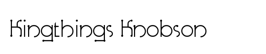 Kingthings Knobson 