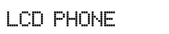 lcd phone